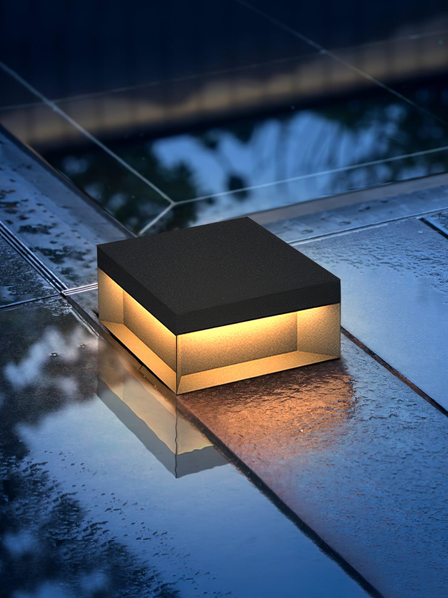 Vattentät LED-stolparmatur för utomhusbruk | Ormexis