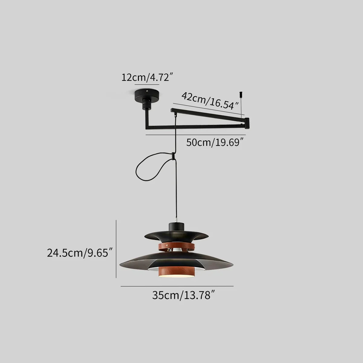 Suspension style UFO Mercero pour cuisine et salle à manger