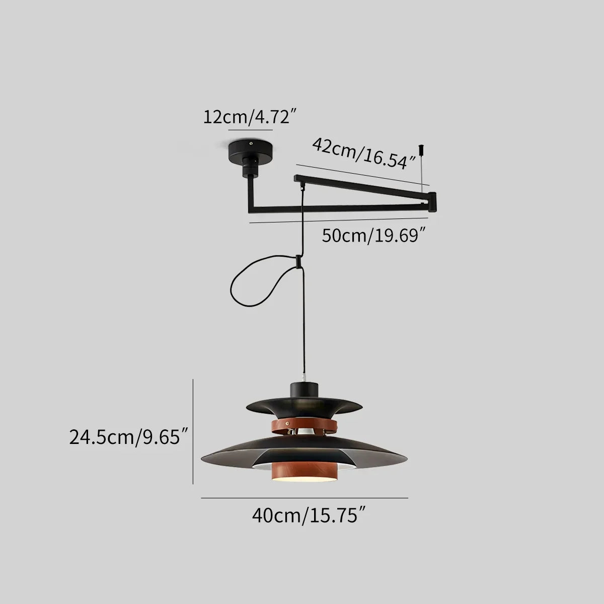 Suspension style UFO Mercero pour cuisine et salle à manger