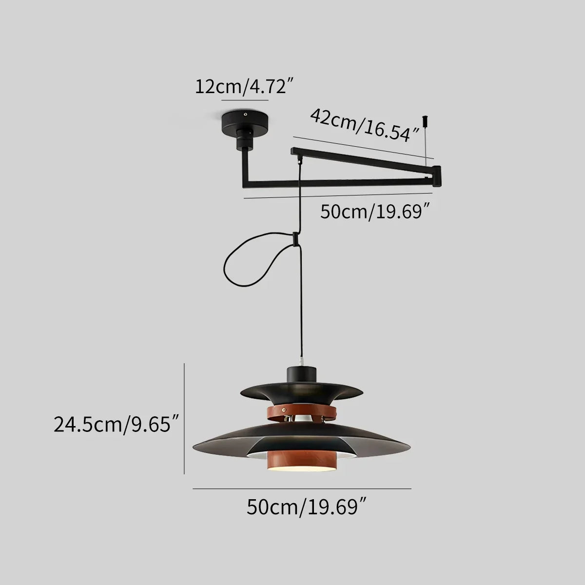 Suspension style UFO Mercero pour cuisine et salle à manger