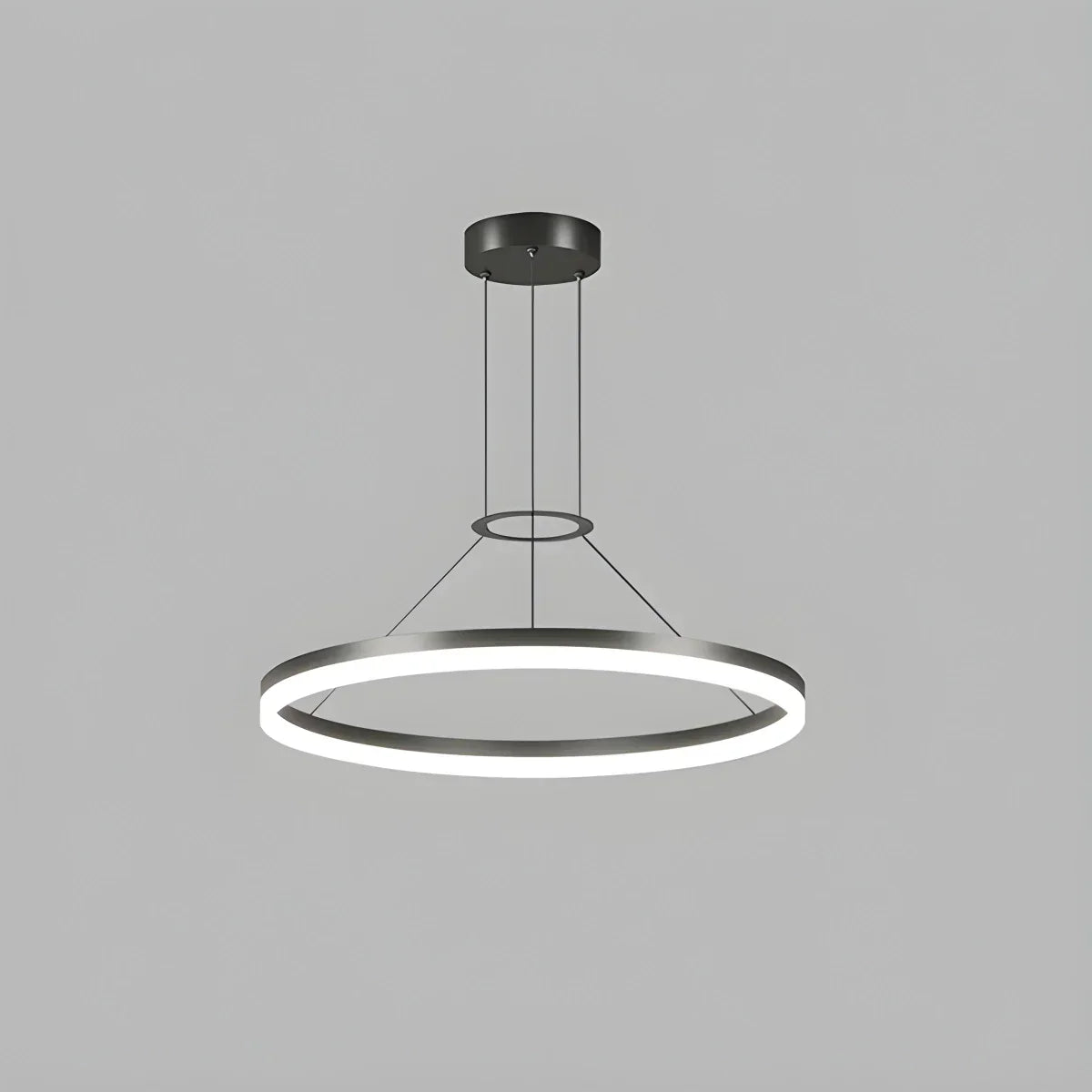 Round Pendant Light For Living Rooms And Kitchens With LED