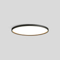 Bedroom Ceiling Light With Slim Flush Mount, Round Profile
