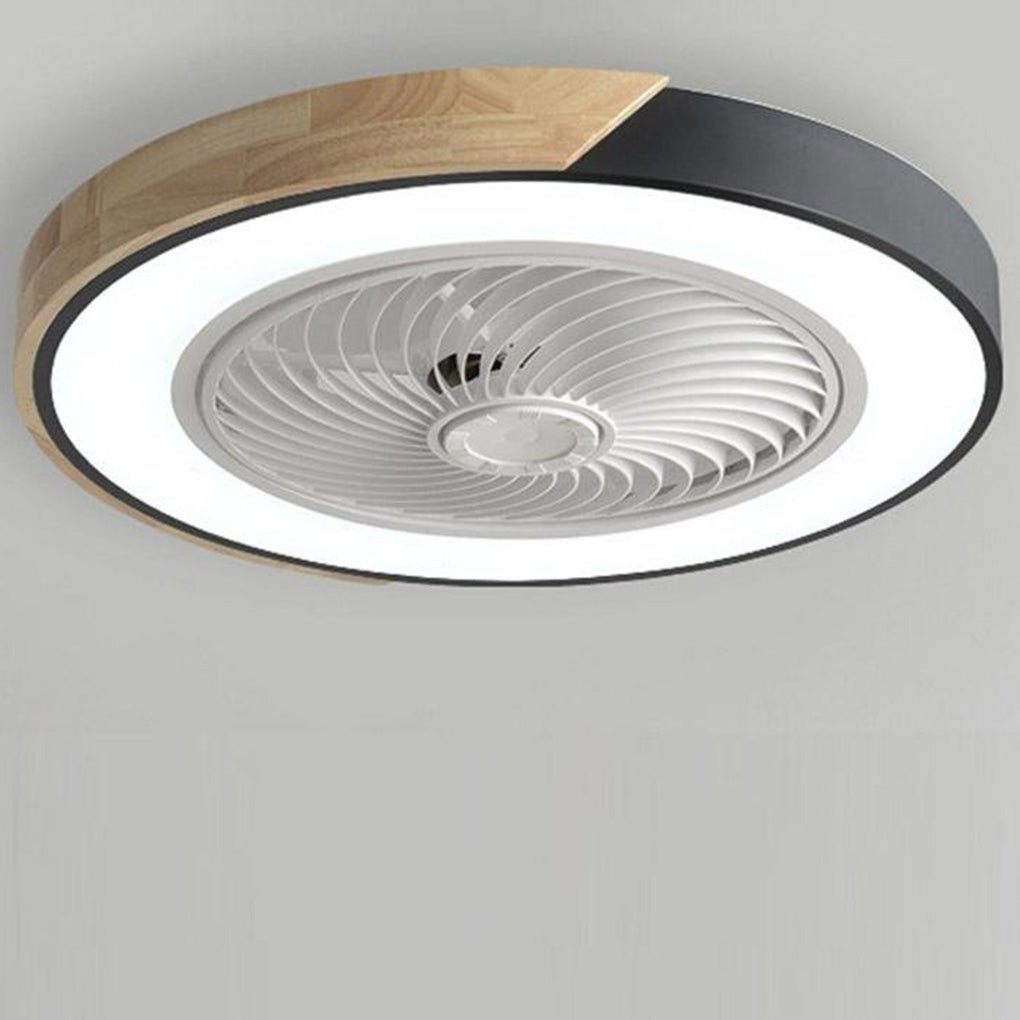 Plafonieră LED contemporană cu ventilator | Ormexis