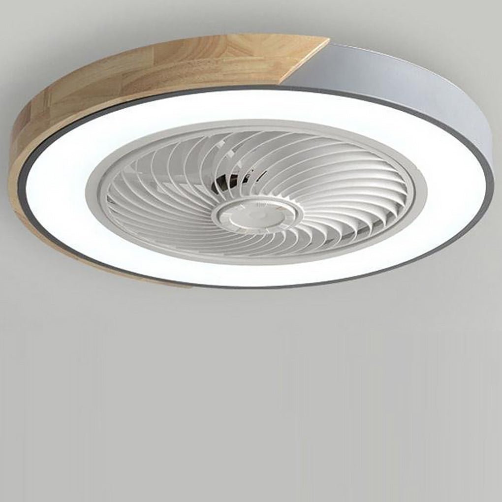 Plafonieră LED contemporană cu ventilator | Ormexis