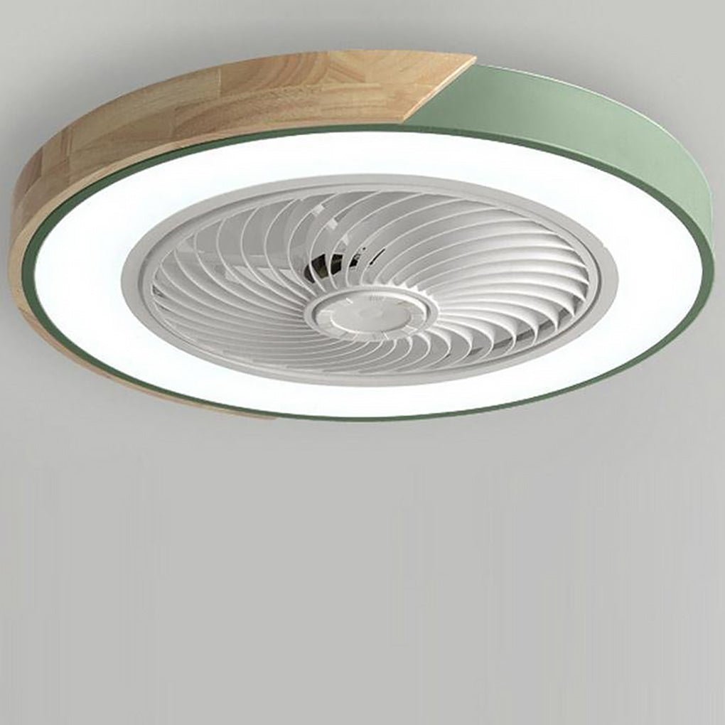 Plafonieră LED contemporană cu ventilator | Ormexis