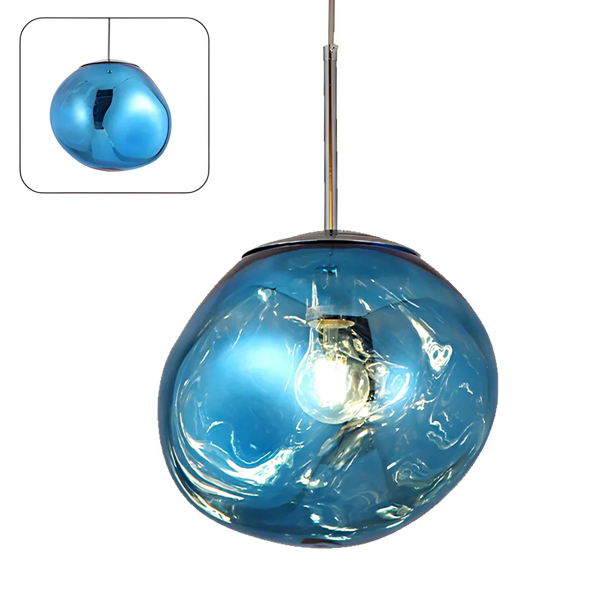 Lux Lava Flow Pendant Light For Dining Room Modern Design