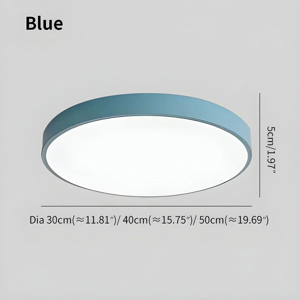 LED stropní světlo Macaron minimalistické kruhové svítidlo pro moderní interiéry
