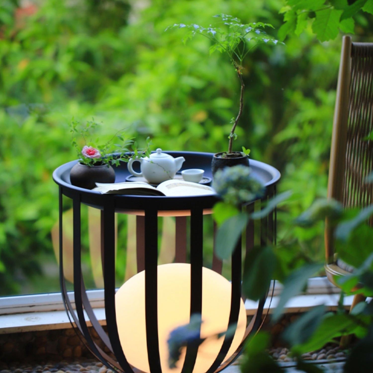 Lampa stołowa Lattice Globe | Ormexis