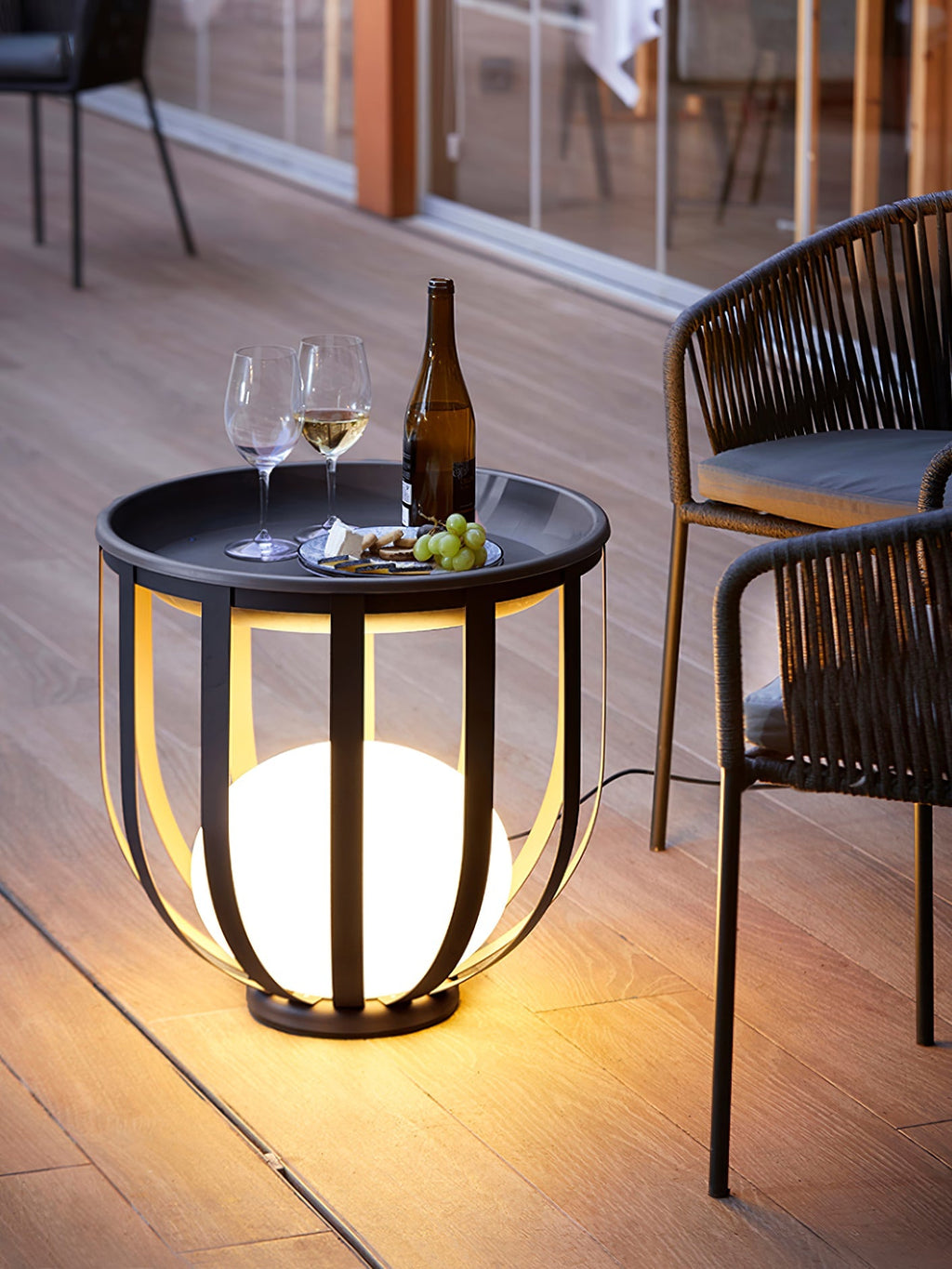 Lampa stołowa Lattice Globe | Ormexis