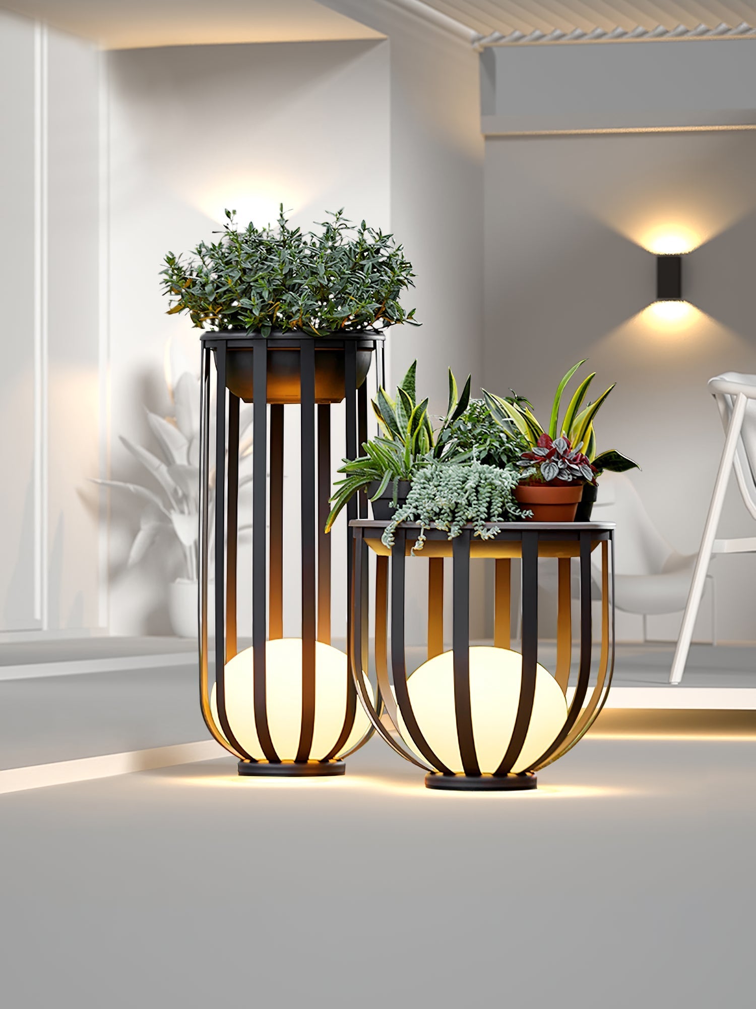 Lampa stołowa Lattice Globe | Ormexis