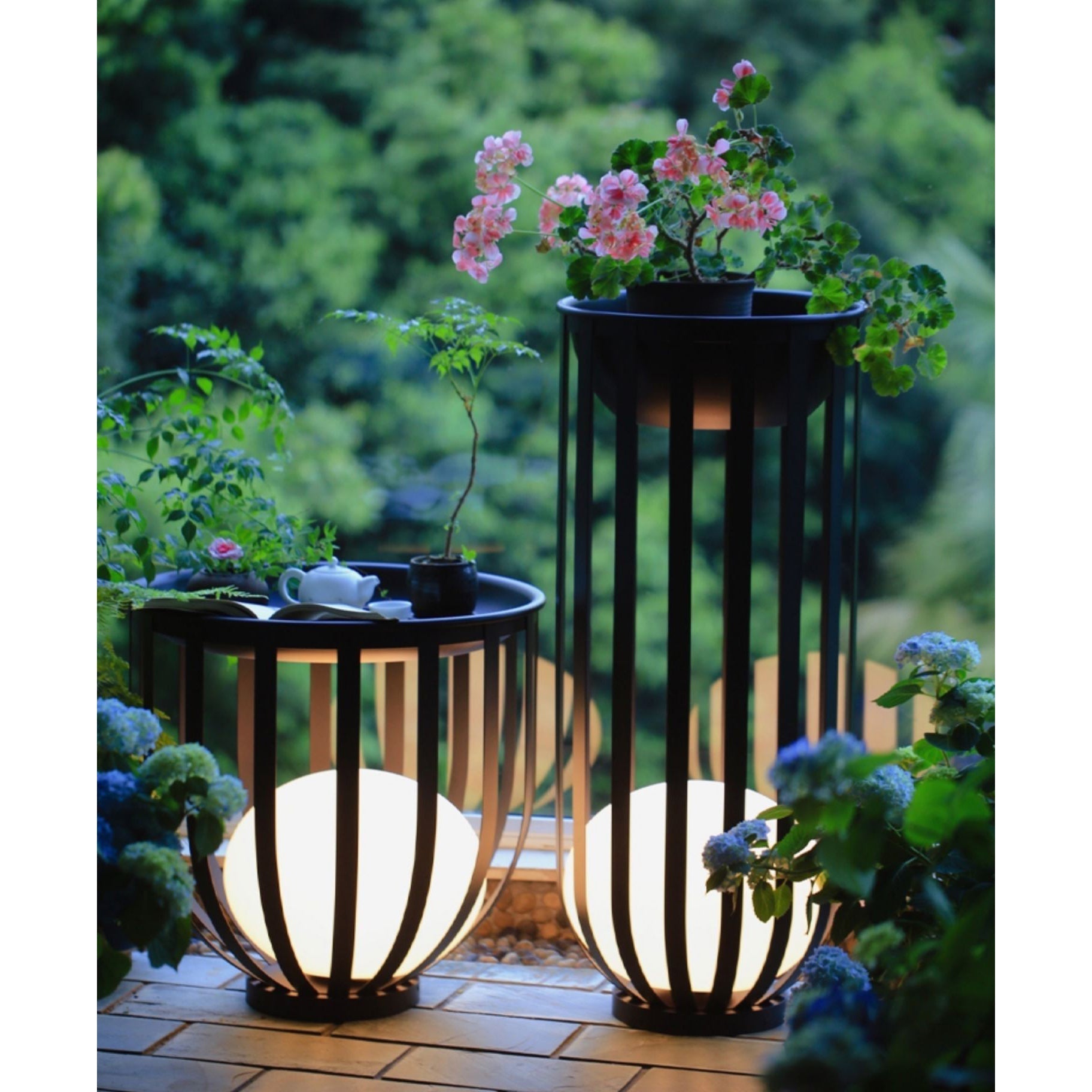 Lampa stołowa Lattice Globe | Ormexis