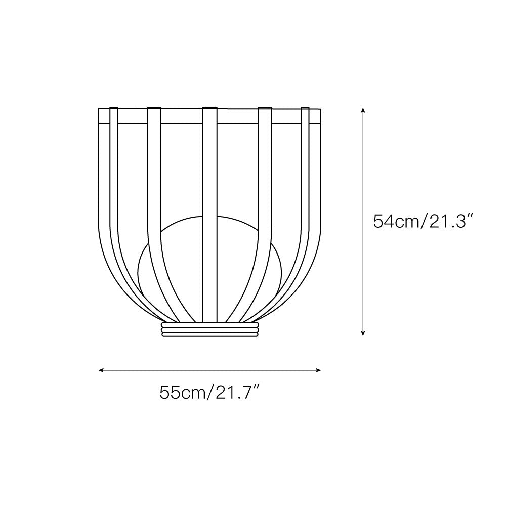 Lampa stołowa Lattice Globe | Ormexis