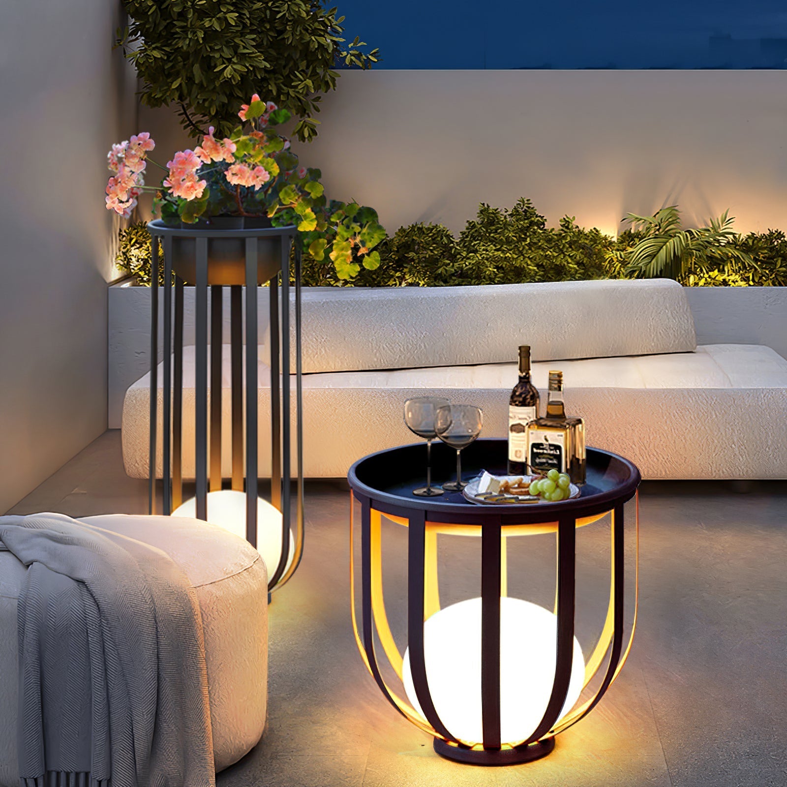 Lampa stołowa Lattice Globe | Ormexis