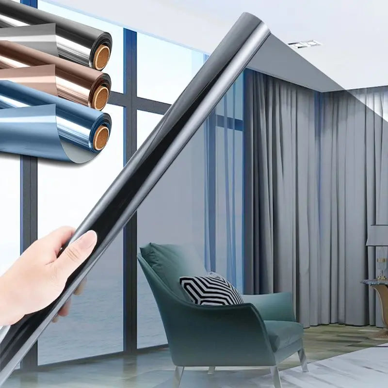 Privatlivsfilm til vinduer med UV-beskyttelse og nem installation for energibesparelse