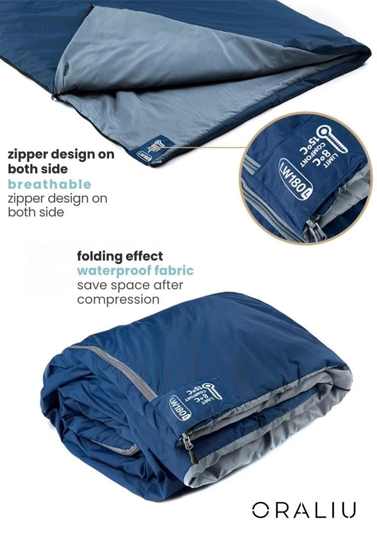 Sac de couchage léger pour aventures estivales en plein air