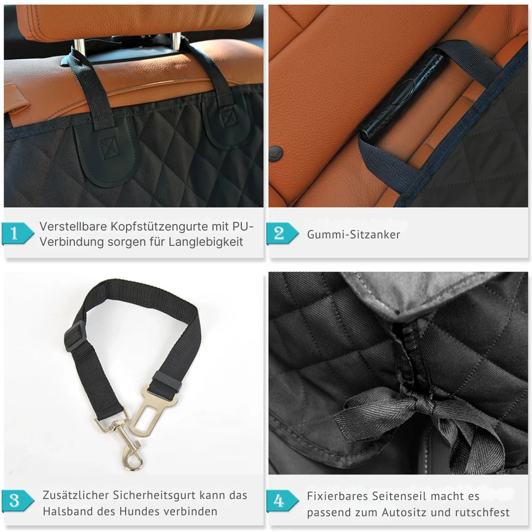 Waterproof Seat Cover For Dogs With Scratch-Resistant Protection