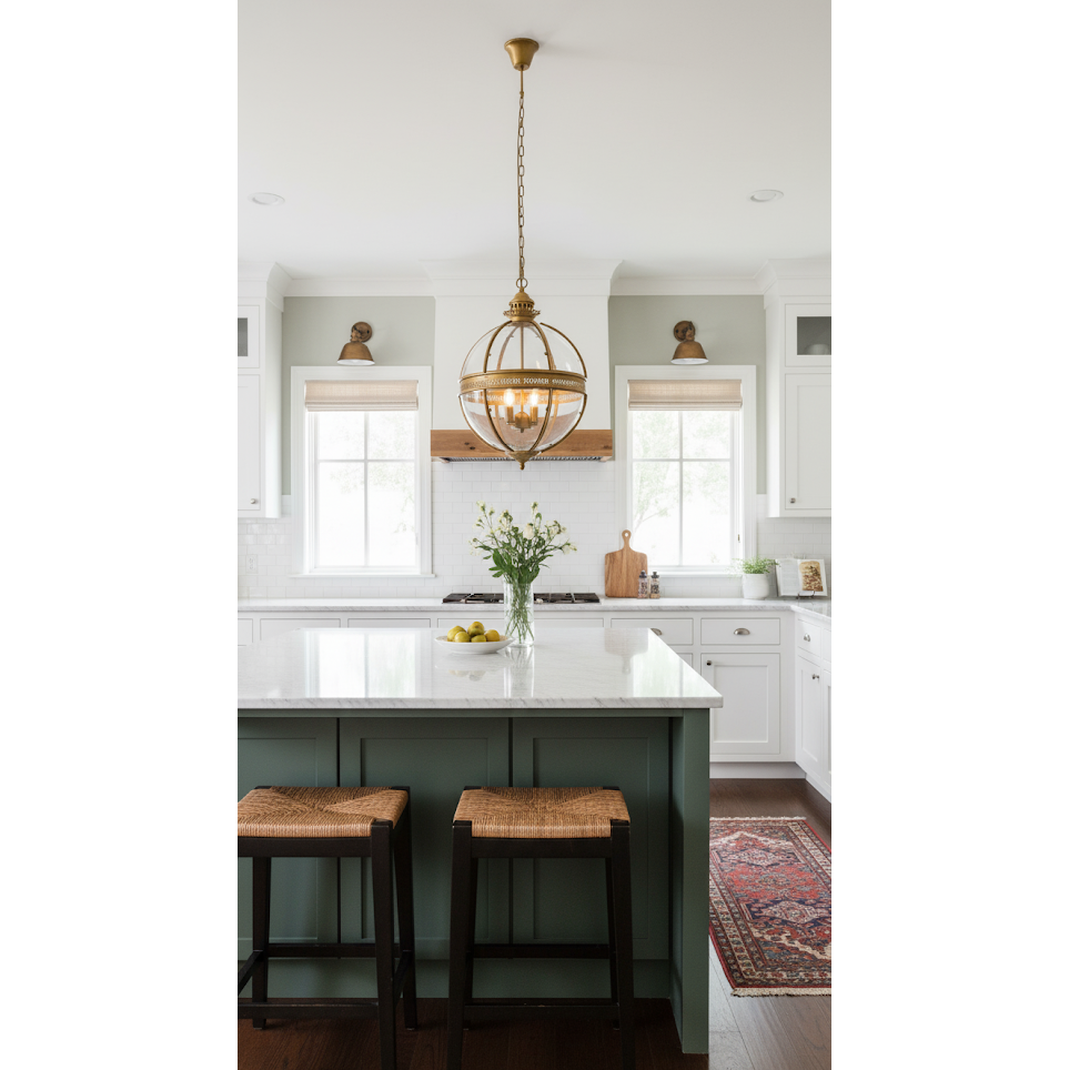 Palatial Glass Pendant Light | Ormexis