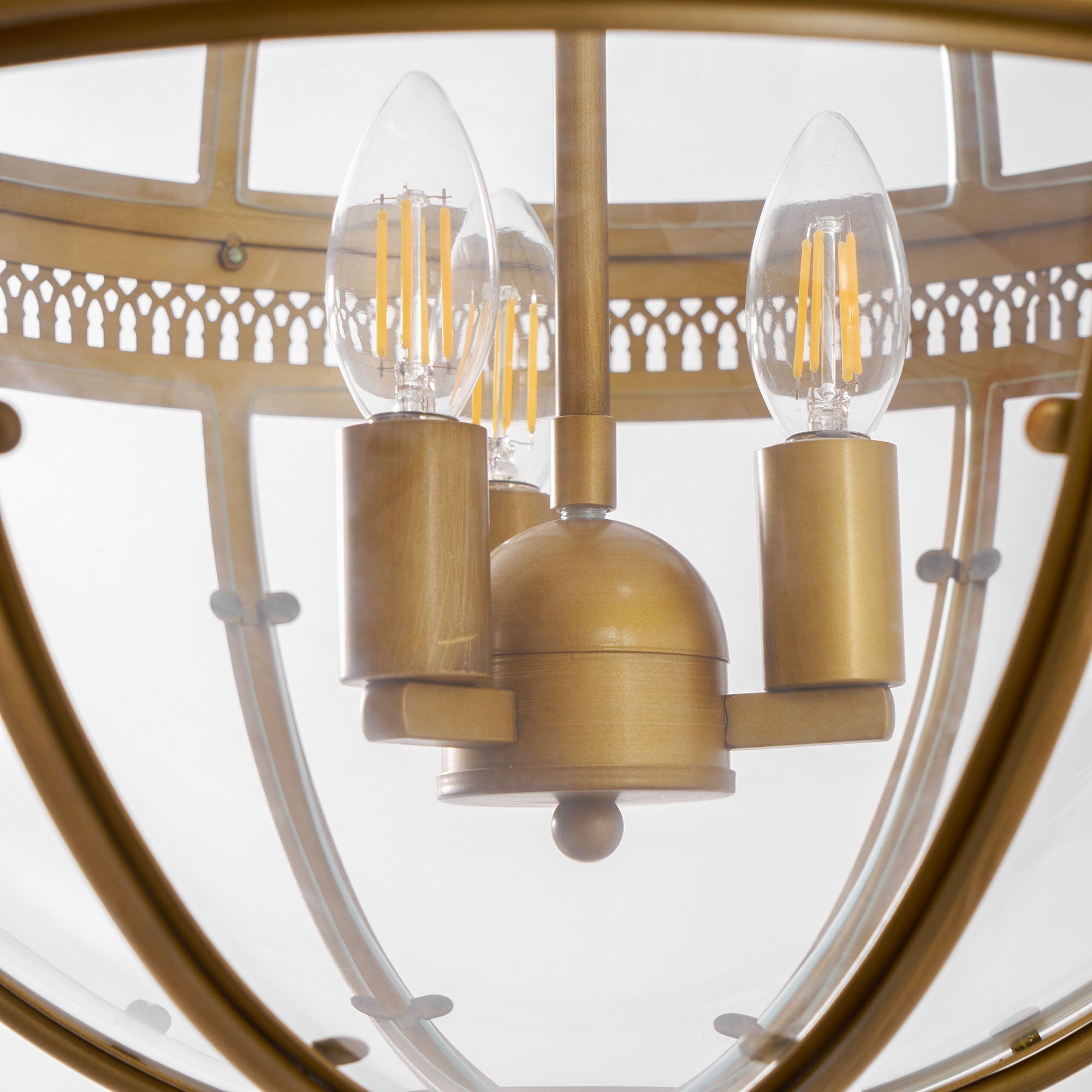 Palatial Glass Pendant Light | Ormexis