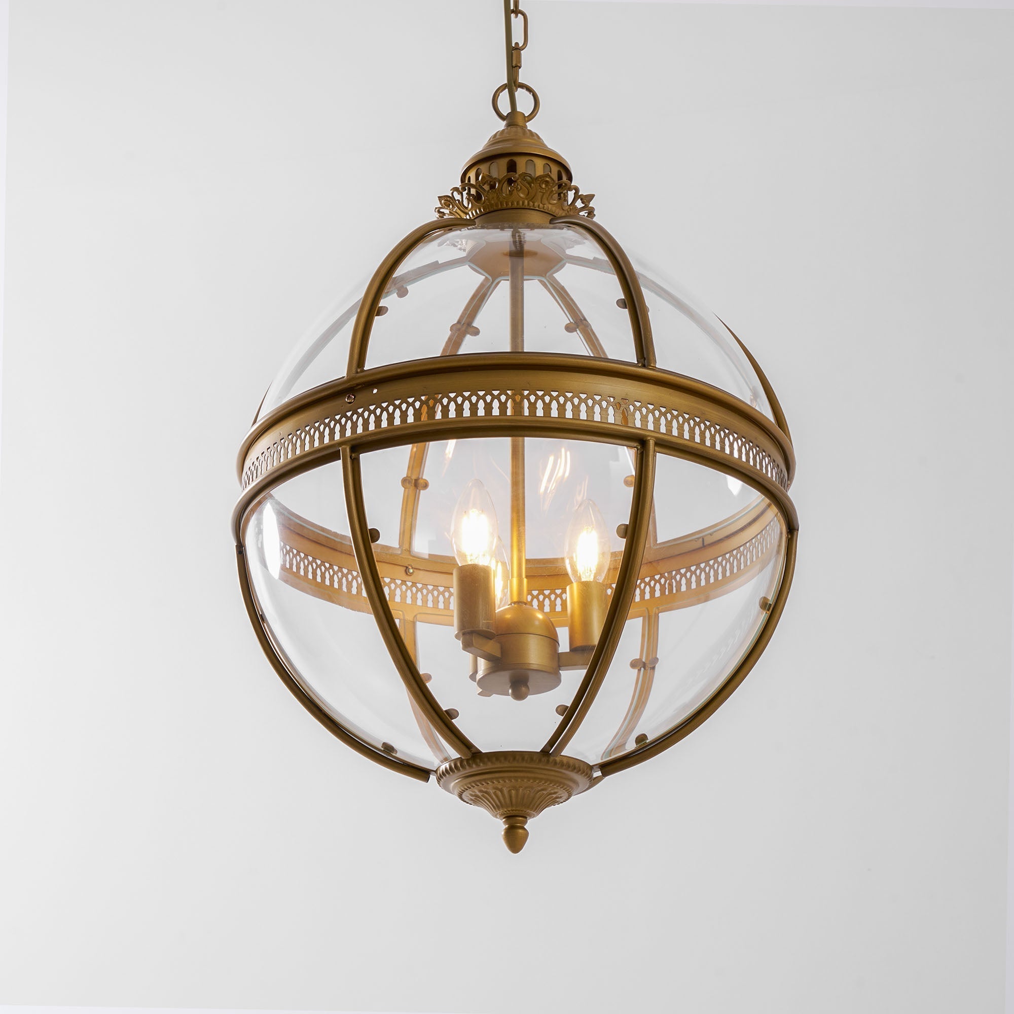 Palatial Glass Pendant Light | Ormexis