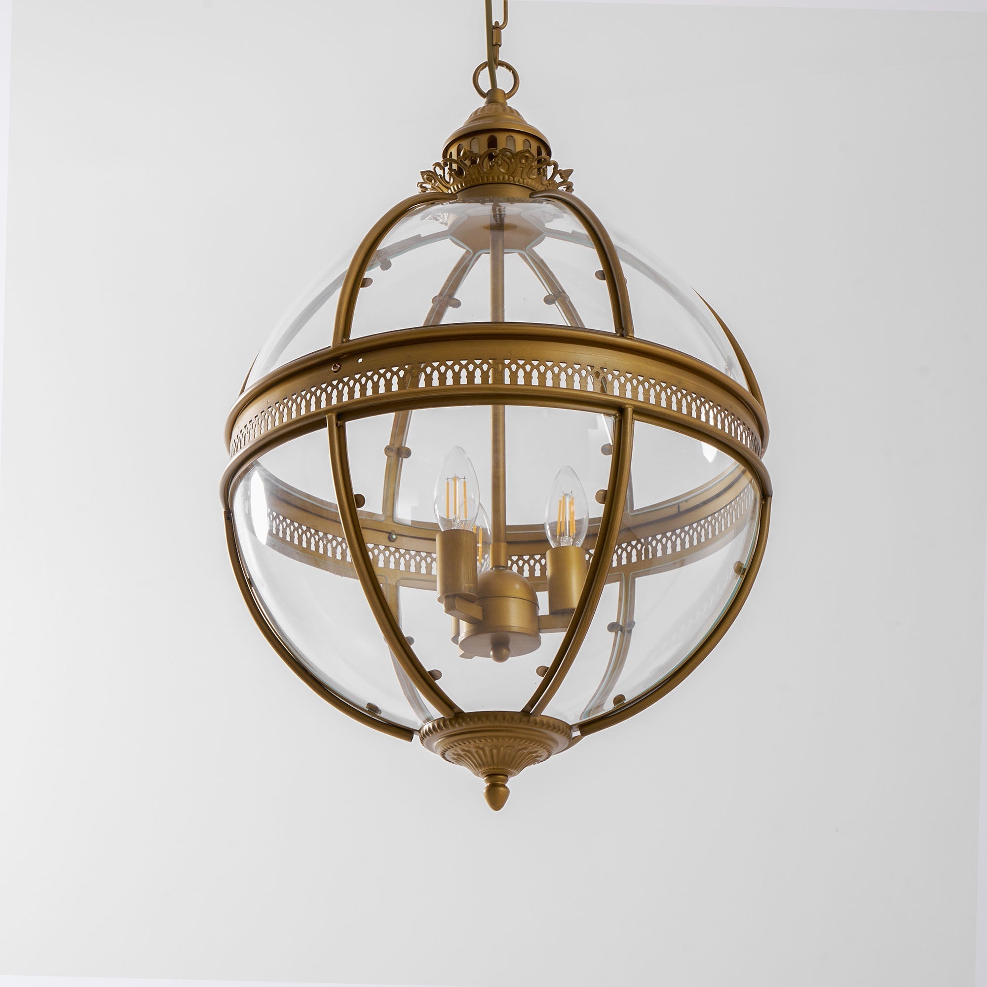 Palatial Glass Pendant Light | Ormexis