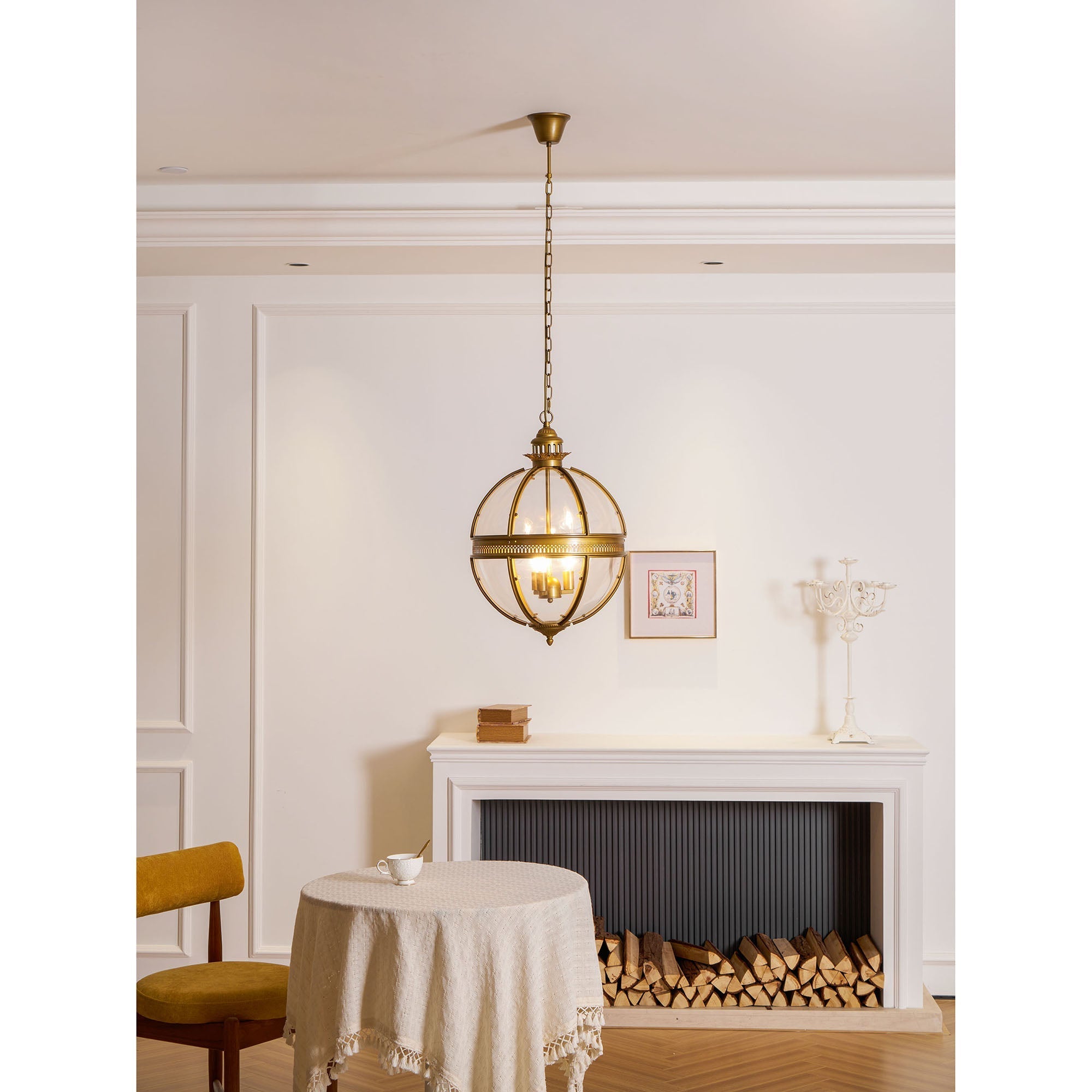Palatial Glass Pendant Light | Ormexis