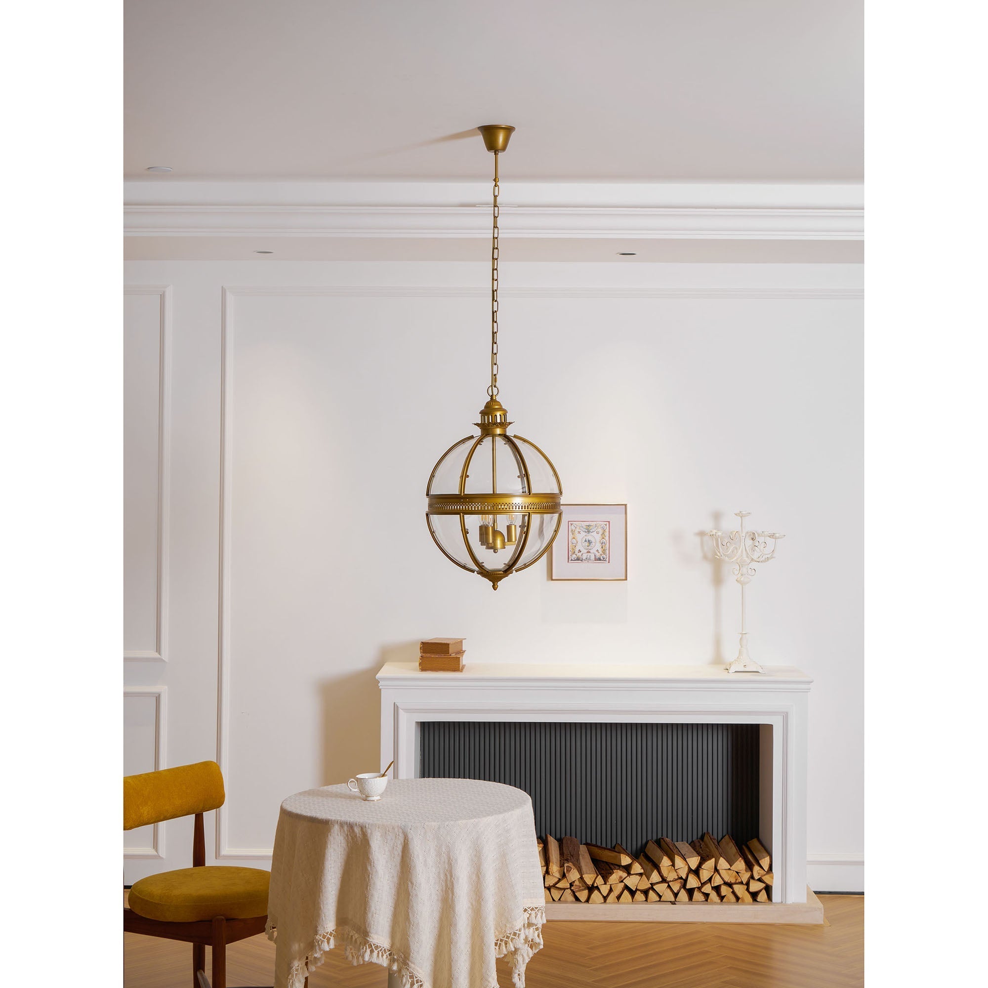 Palatial Glass Pendant Light | Ormexis