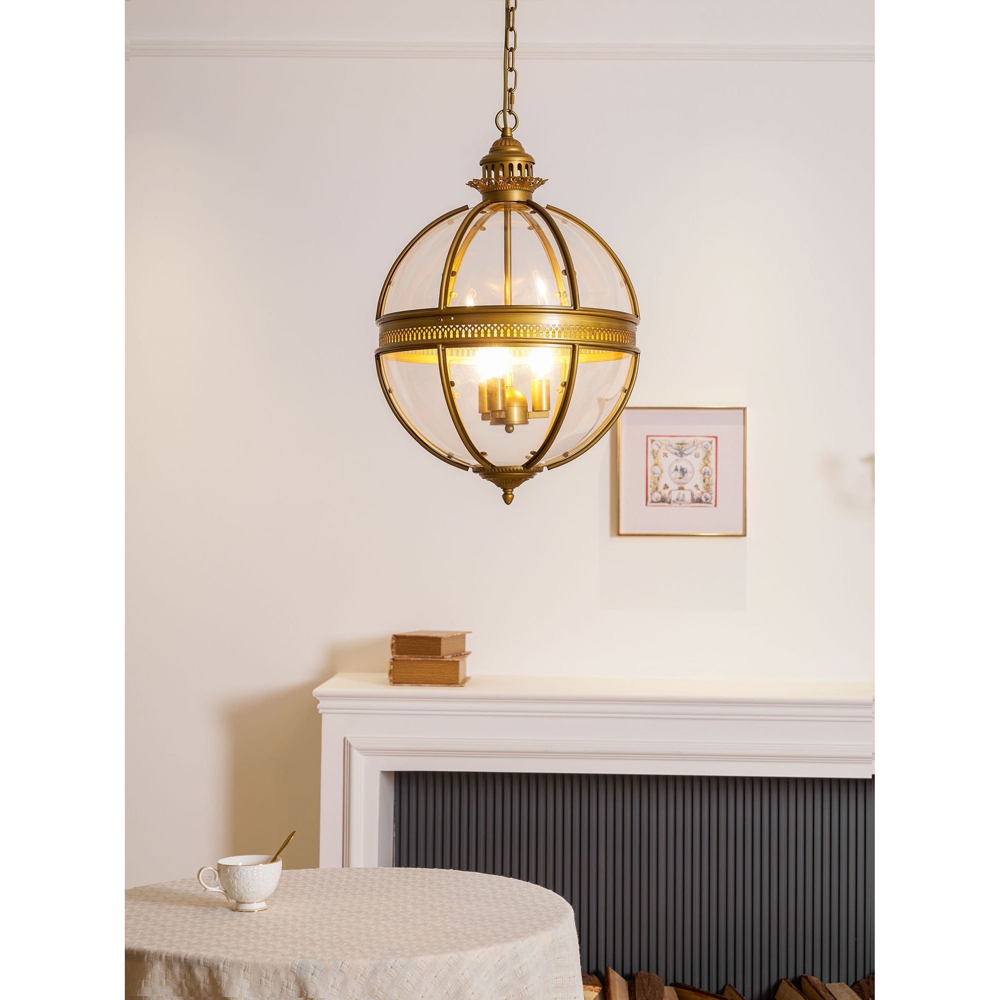 Palatial Glass Pendant Light | Ormexis