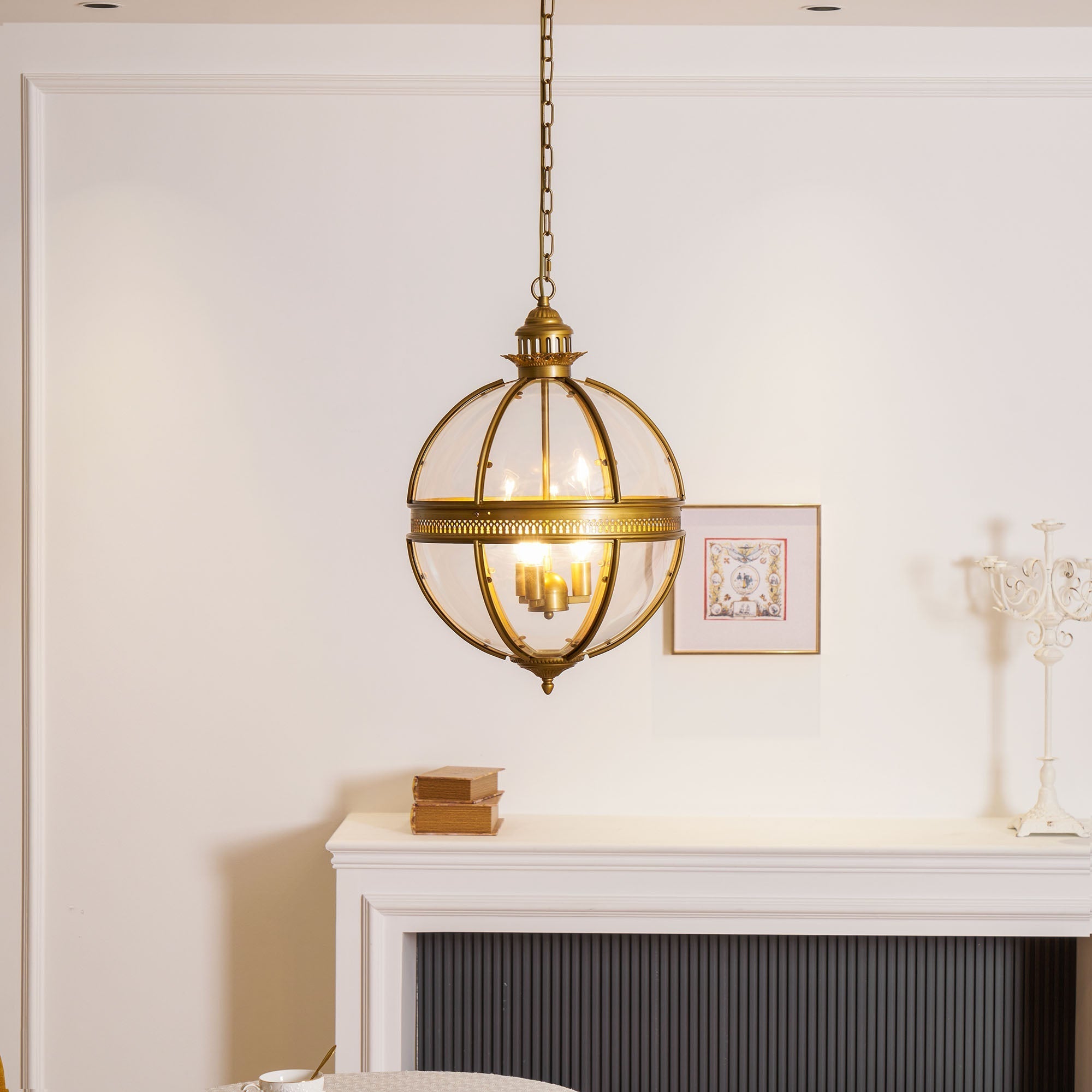Palatial Glass Pendant Light | Ormexis