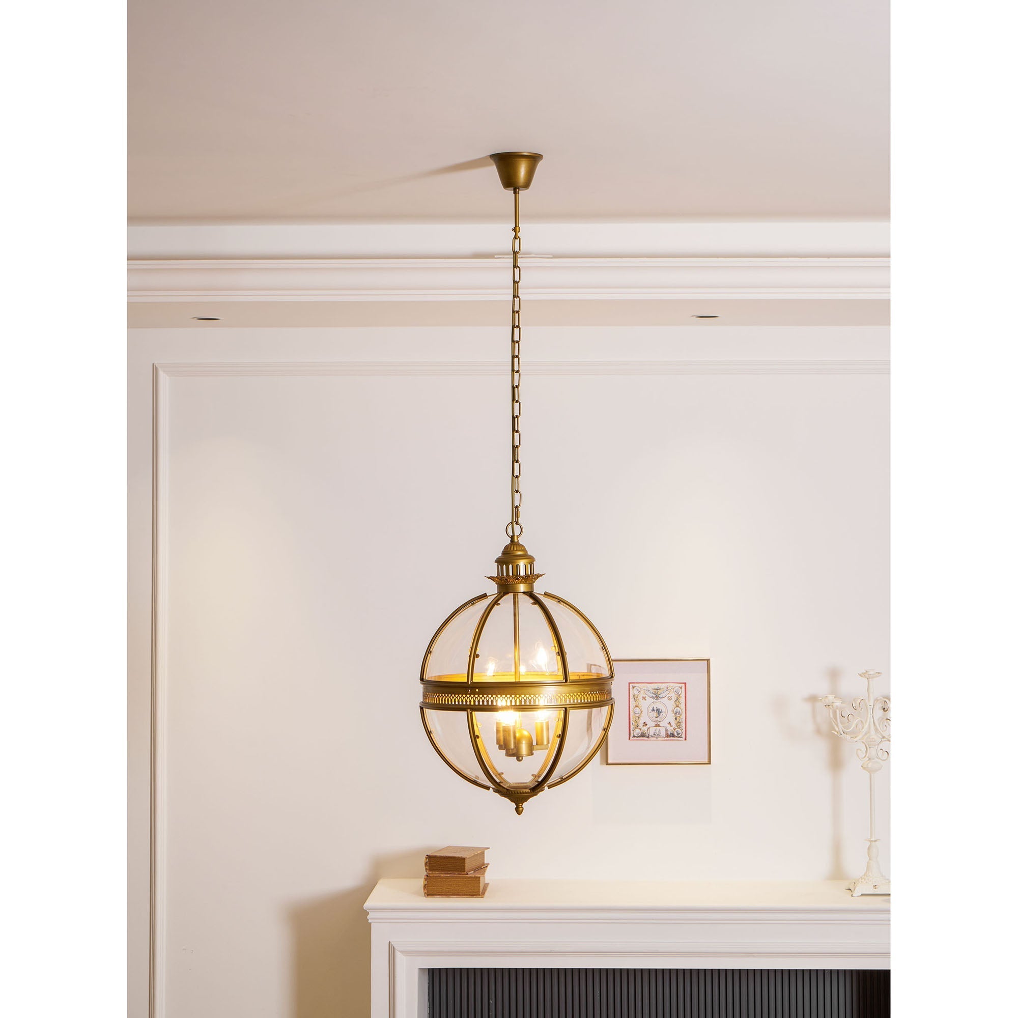 Palatial Glass Pendant Light | Ormexis