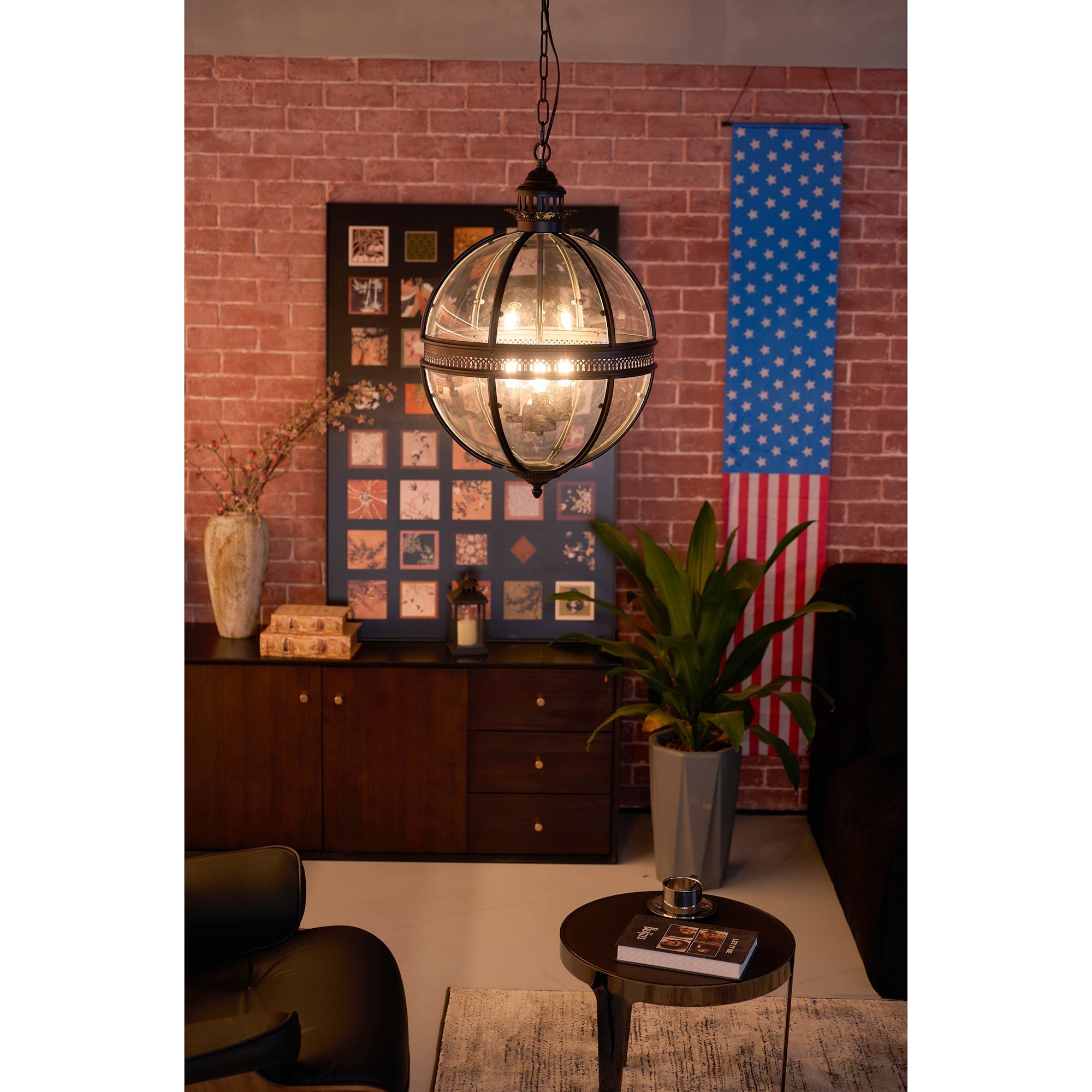 Palatial Glass Pendant Light | Ormexis