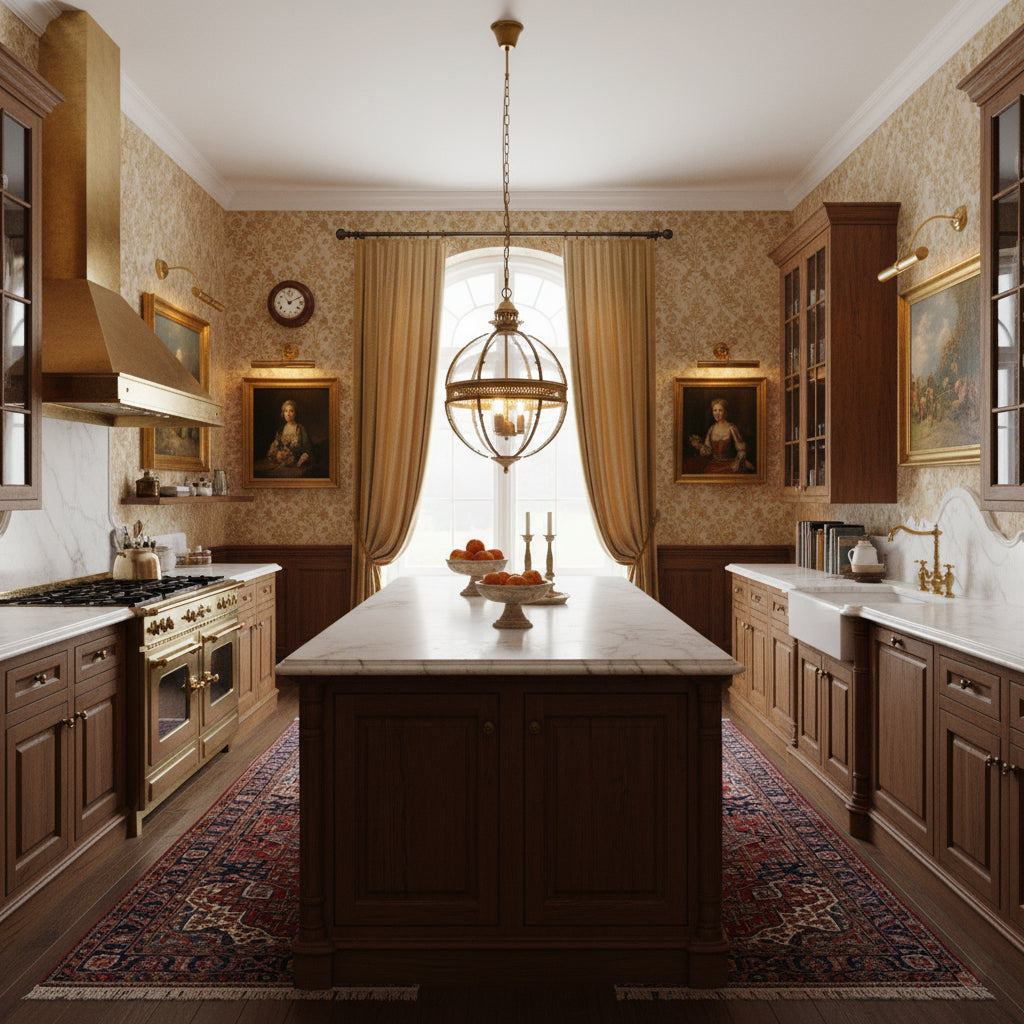 Palatial Glass Pendant Light | Ormexis
