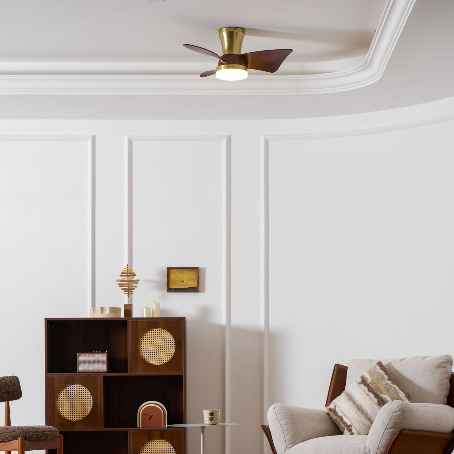 Petal Sweep Ceiling Fan Light | Ormexis