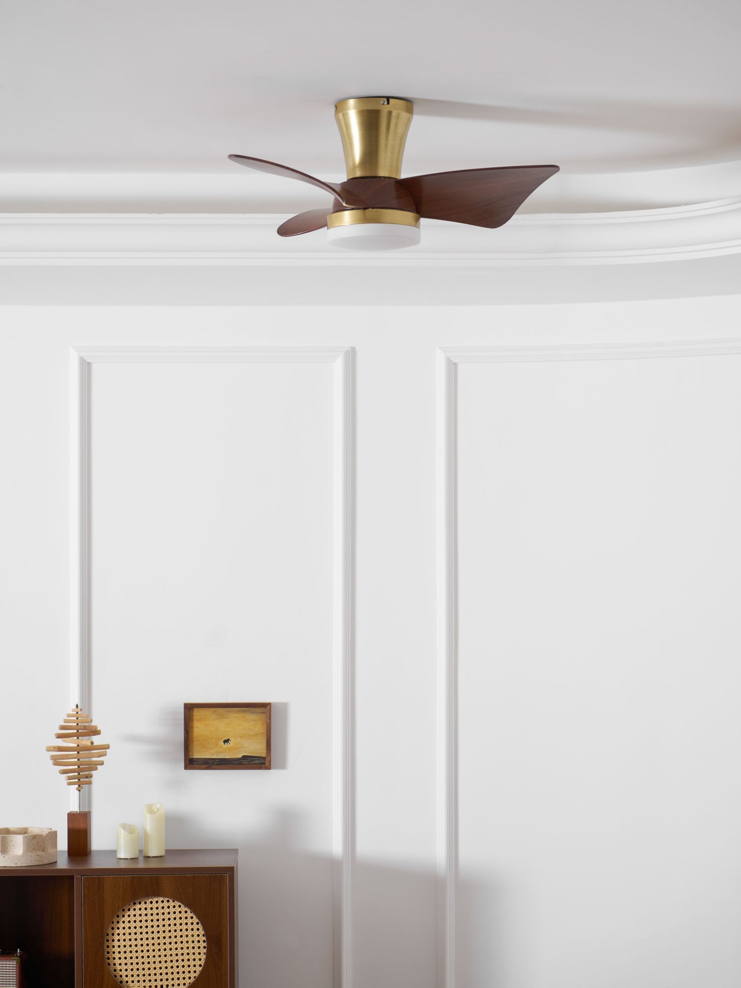 Petal Sweep Ceiling Fan Light | Ormexis