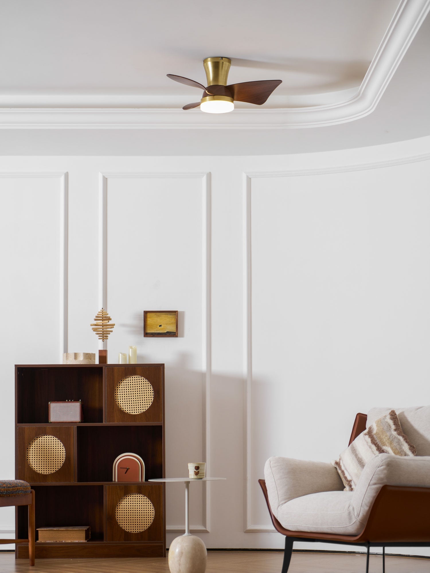 Petal Sweep Ceiling Fan Light | Ormexis