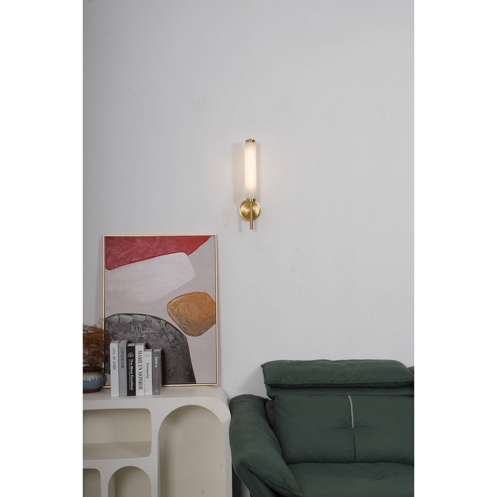 Celestine-Alabaster-Wandleuchte | Ormexis