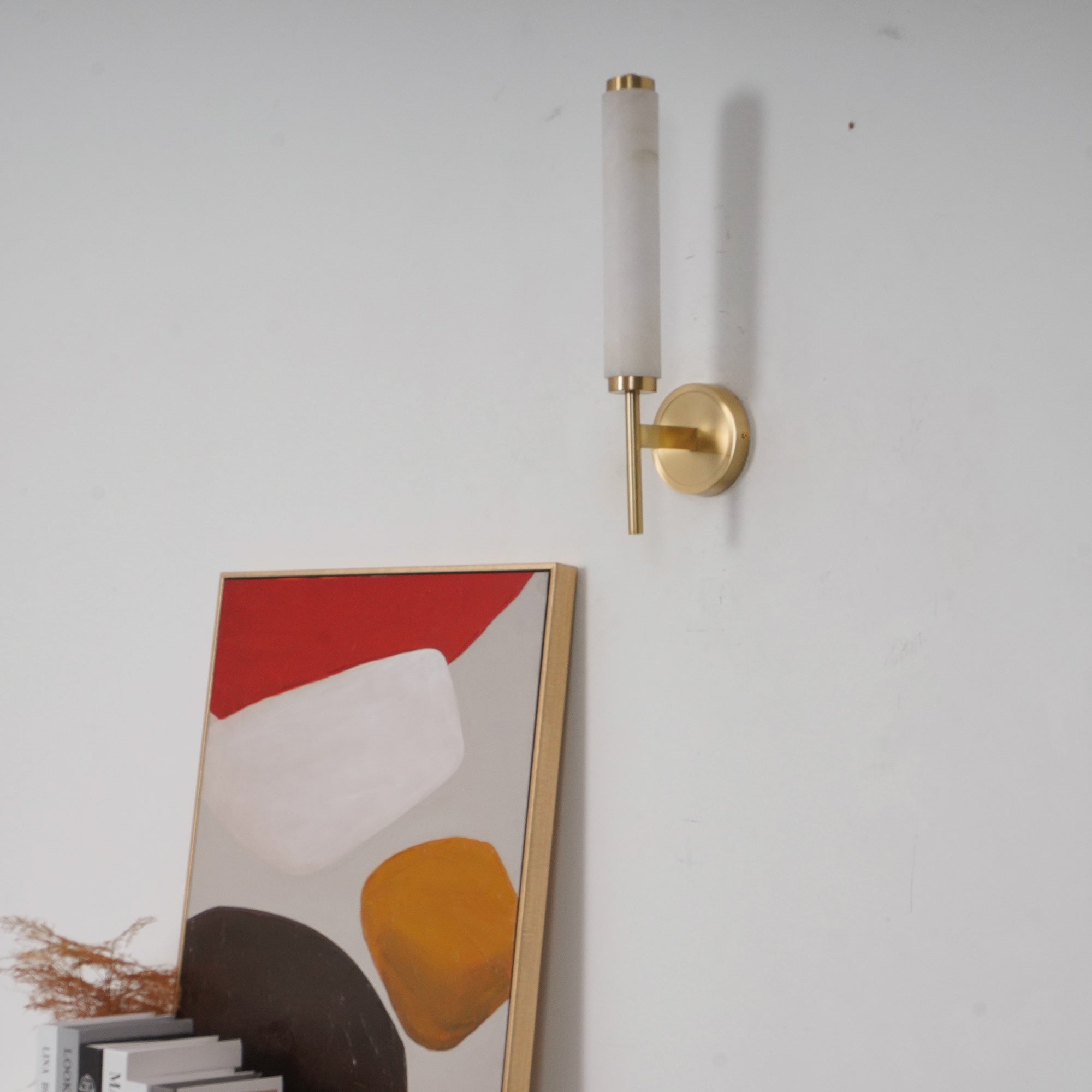 Celestine-Alabaster-Wandleuchte | Ormexis