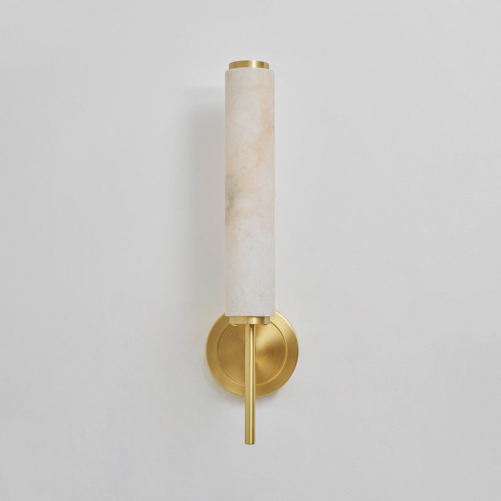 Celestine-Alabaster-Wandleuchte | Ormexis