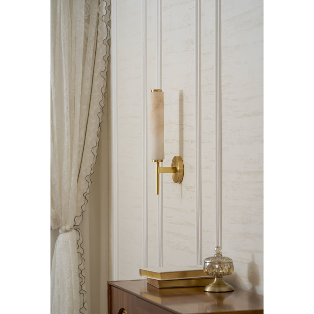 Celestine-Alabaster-Wandleuchte | Ormexis