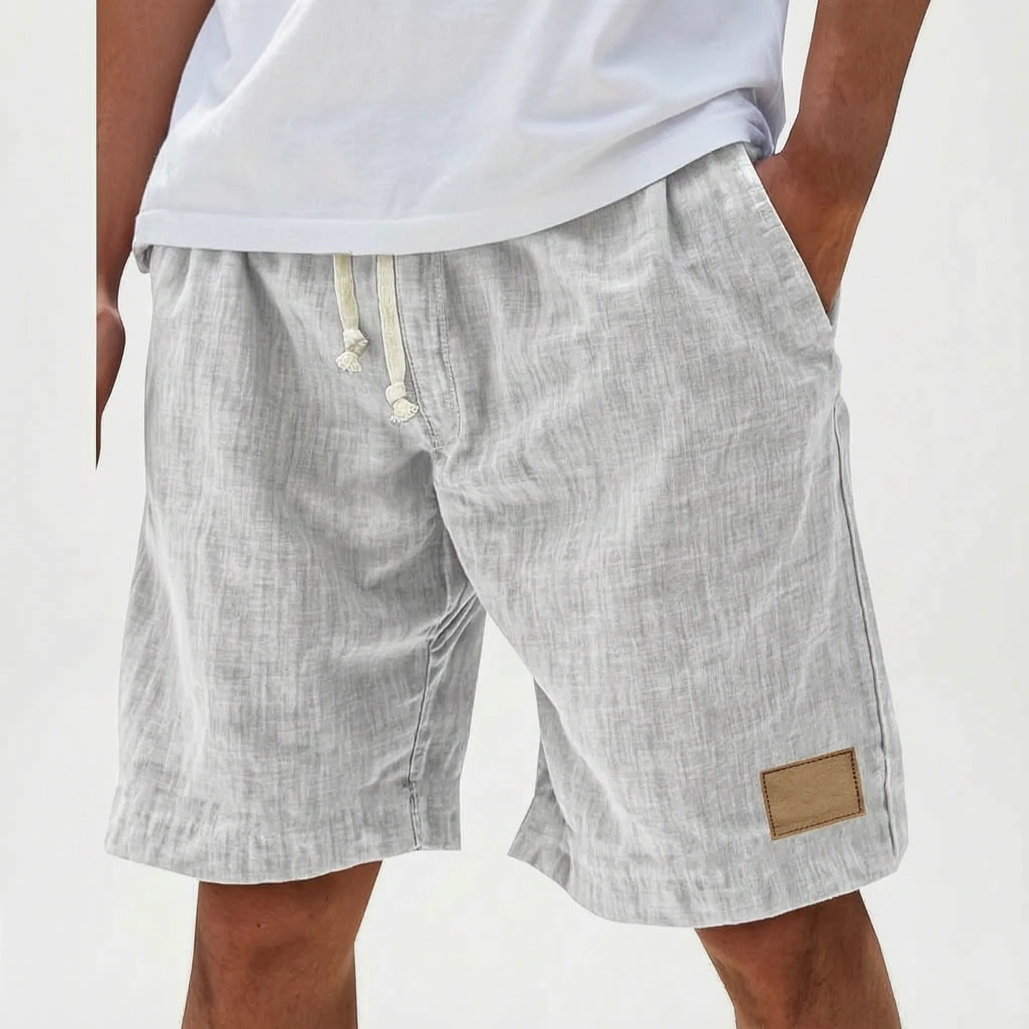 Casual Drawstring Summer Shorts -  Warm Weather Outings - Ormexis