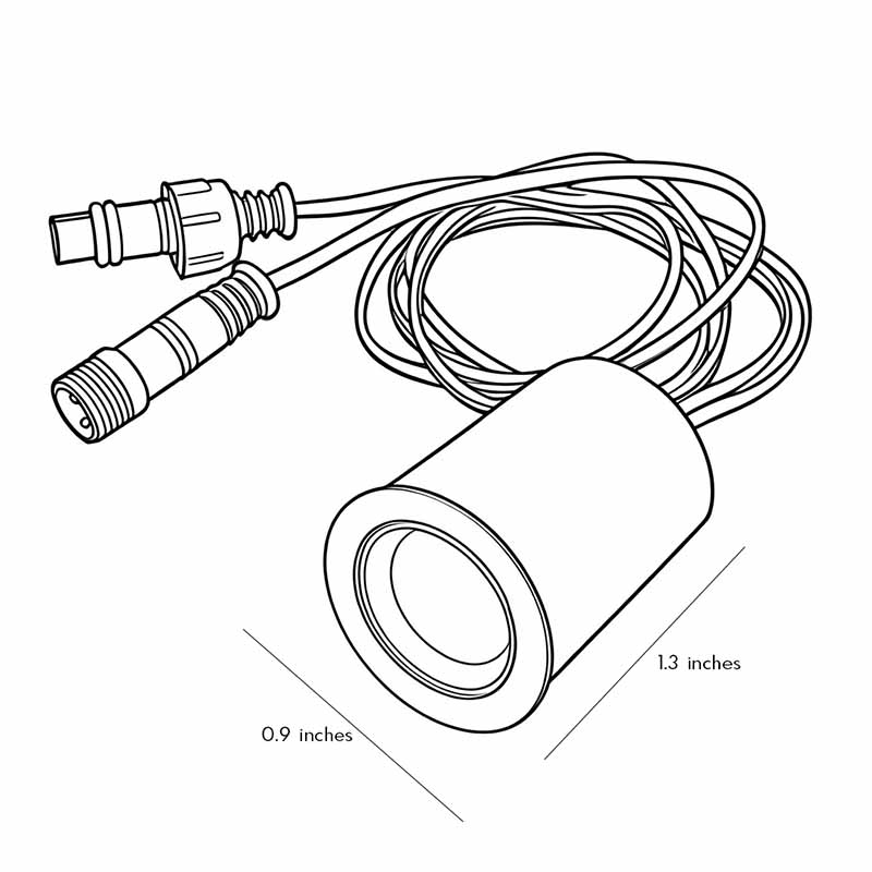 Sleek LED In-Ground Illuminator | Ormexis