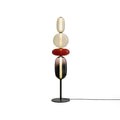 Moderne led-vloerlamp van gekleurd glas | Ormexis