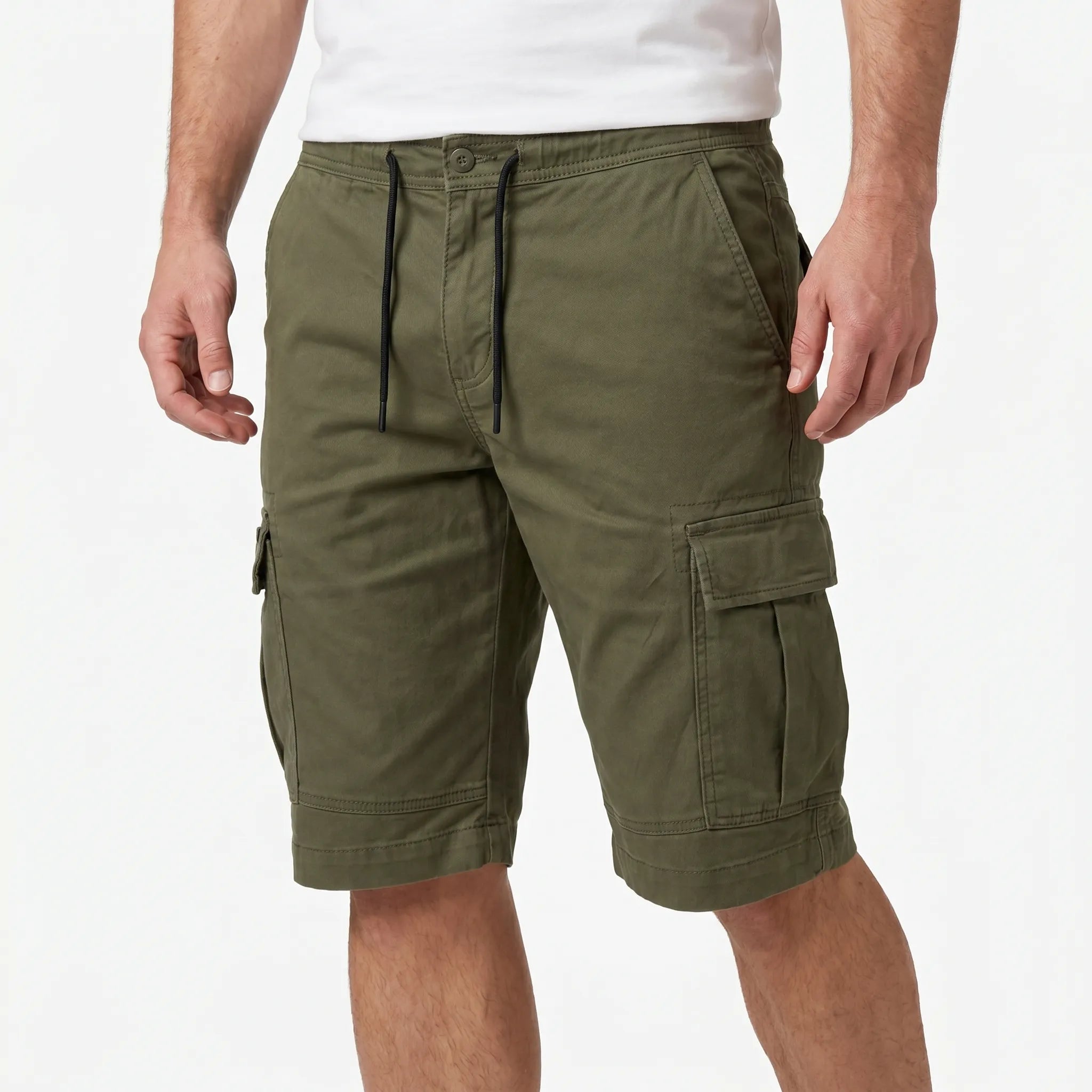 Pantaloncini Cargo Casual da Uomo - Per Conservare gli Elementi Essenziali Quotidiani - Ormexis