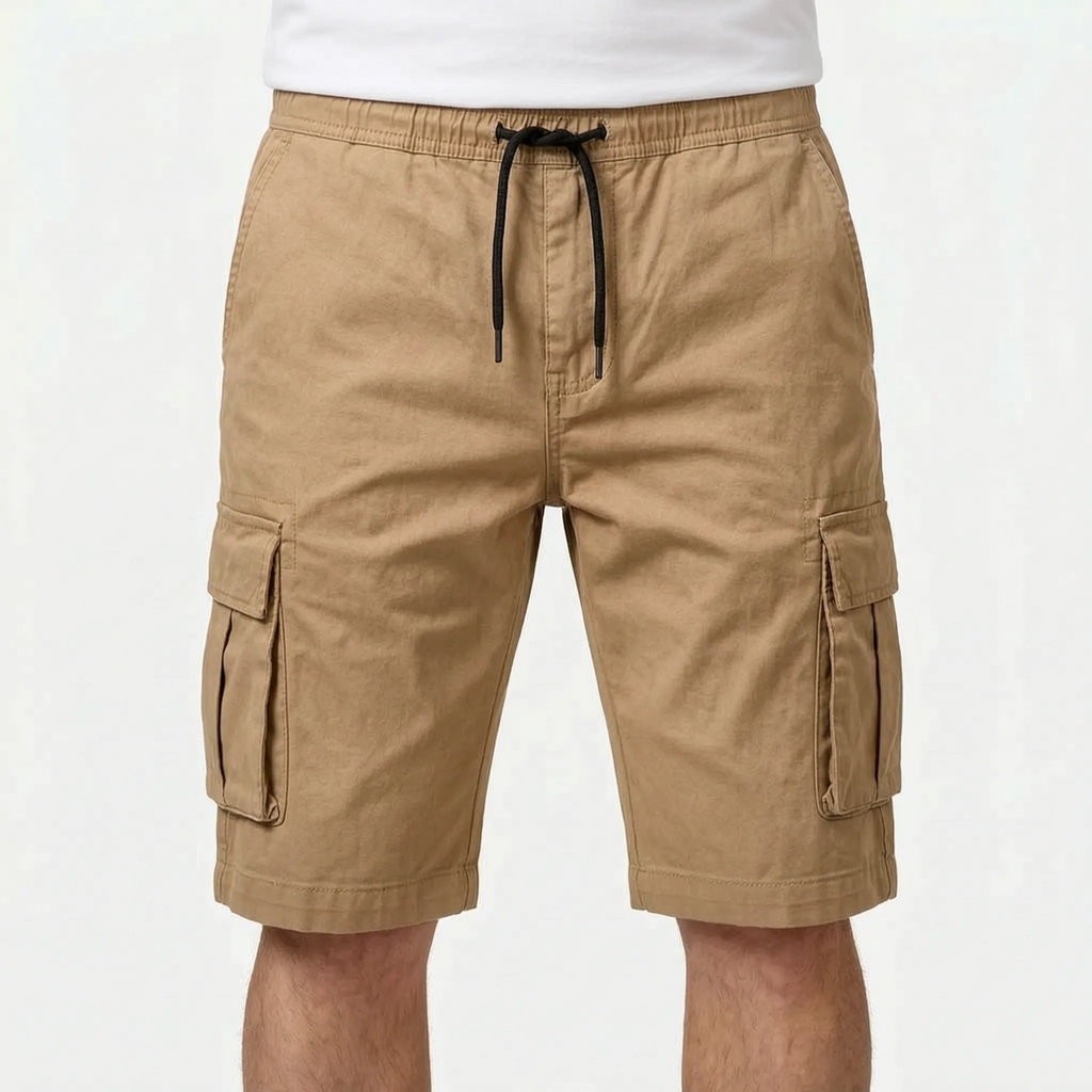 Pantaloncini Cargo Casual da Uomo - Per Conservare gli Elementi Essenziali Quotidiani - Ormexis