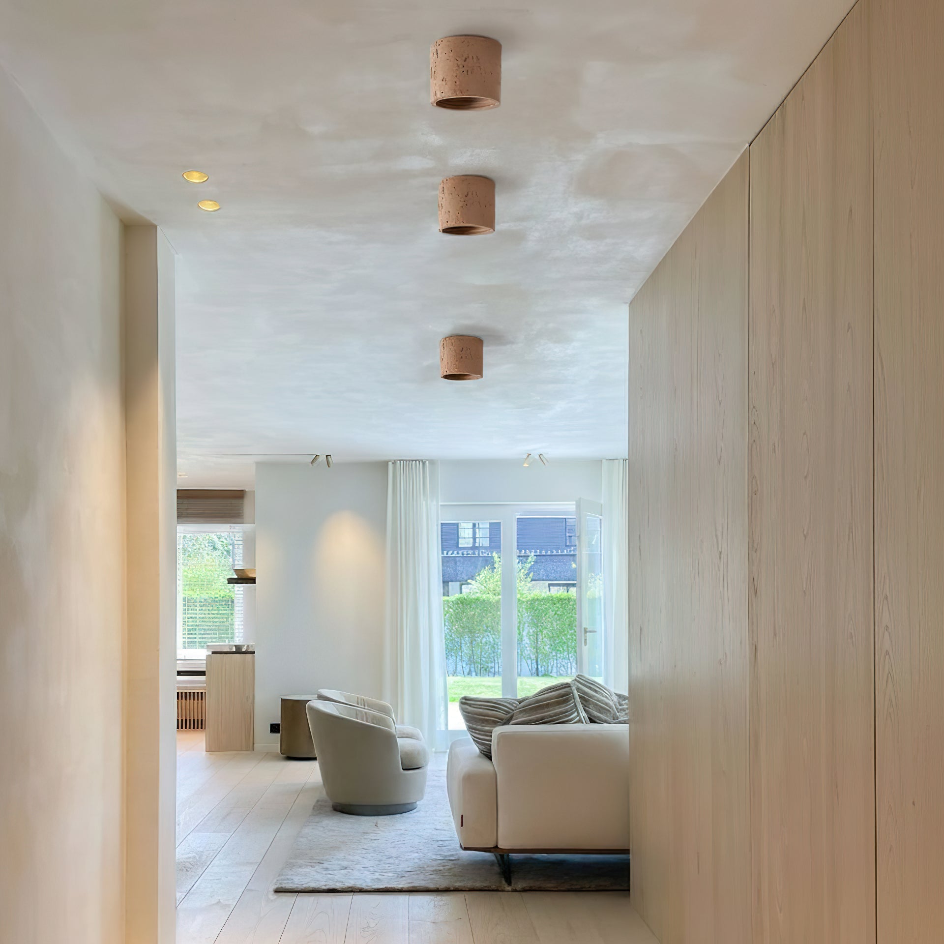 Roman Travertine Wall Sconce | Ormexis