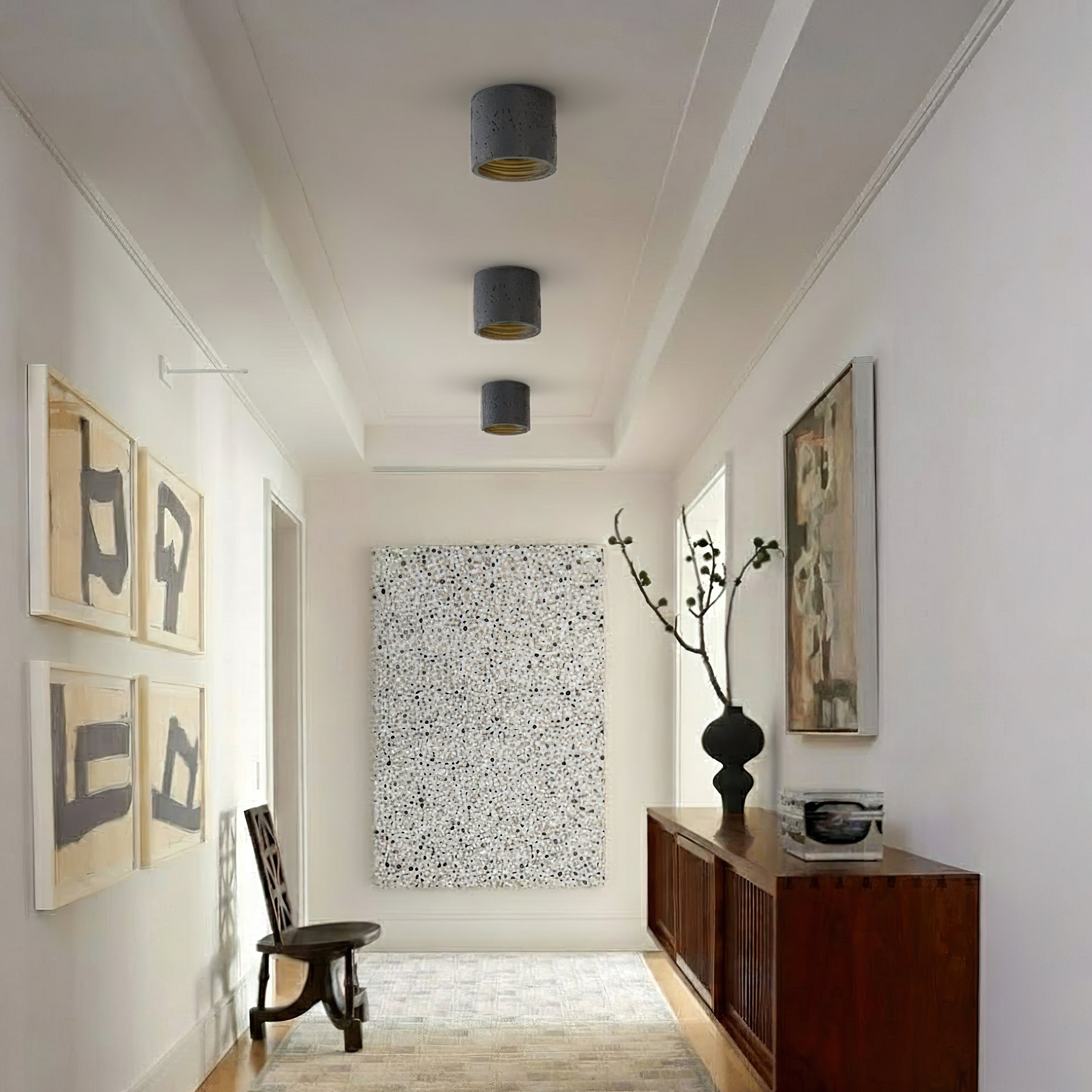 Roman Travertine Wall Sconce | Ormexis