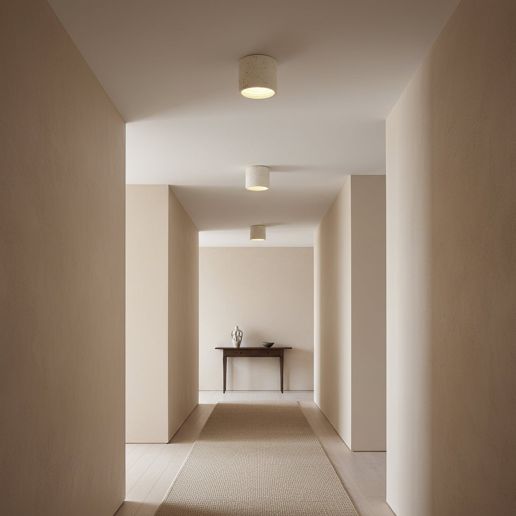 Roman Travertine Wall Sconce | Ormexis