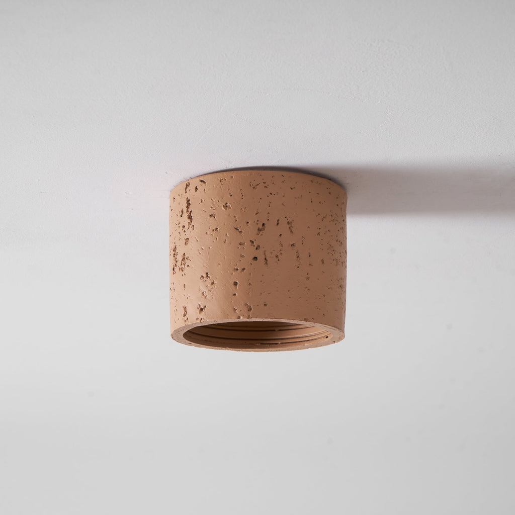 Roman Travertine Wall Sconce | Ormexis