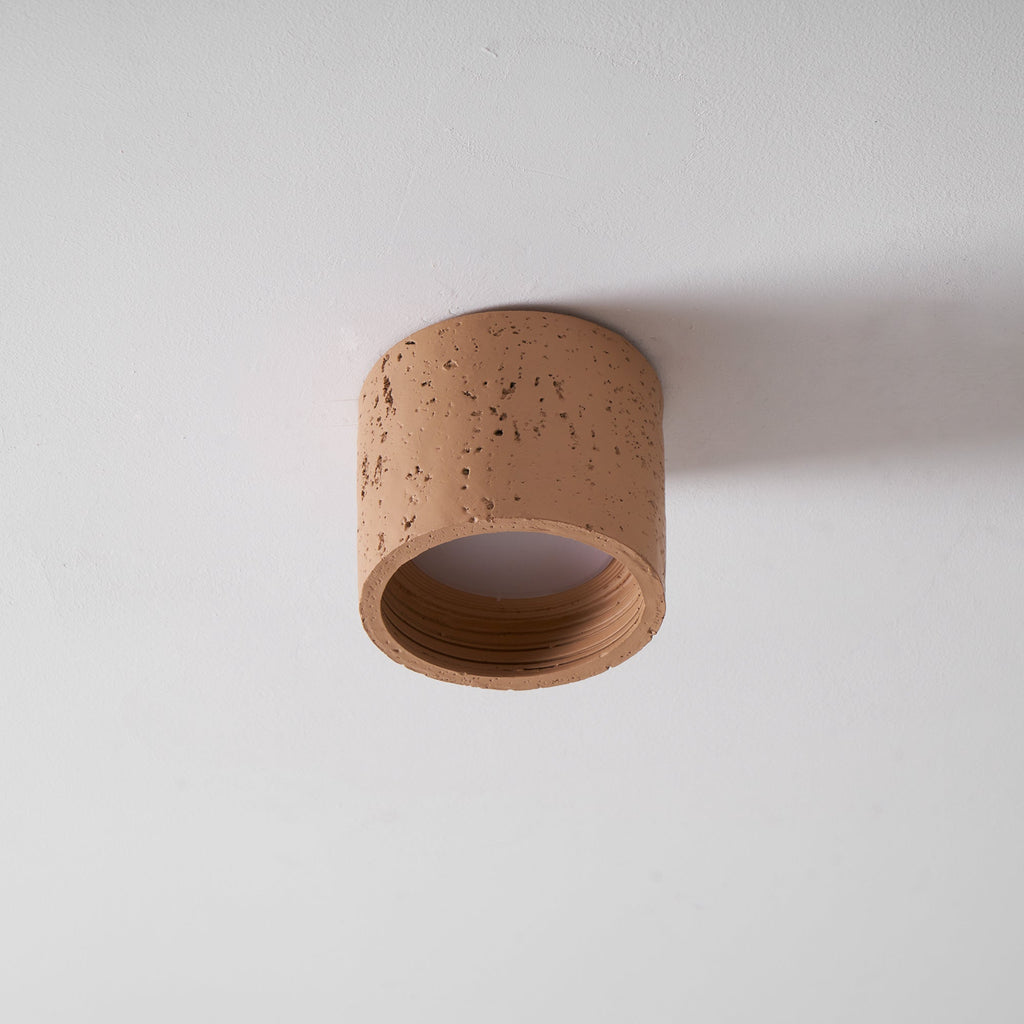 Roman Travertine Wall Sconce | Ormexis