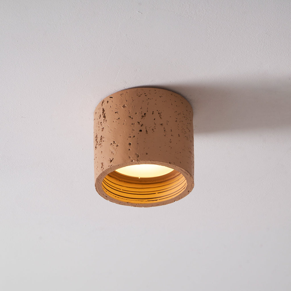 Roman Travertine Wall Sconce | Ormexis