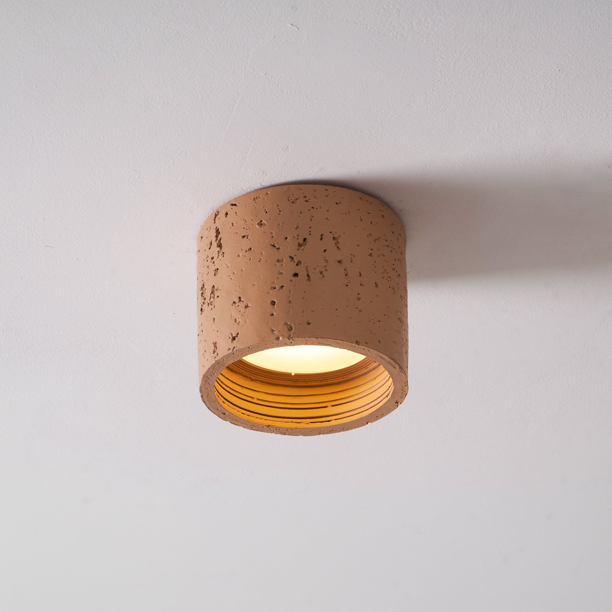 Roman Travertine Wall Sconce | Ormexis